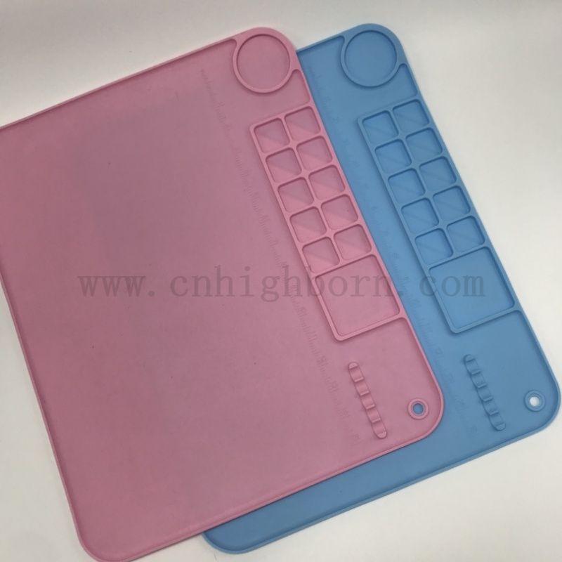 Детские DIY граффити -падки портативный силиконовый резиновый лист 