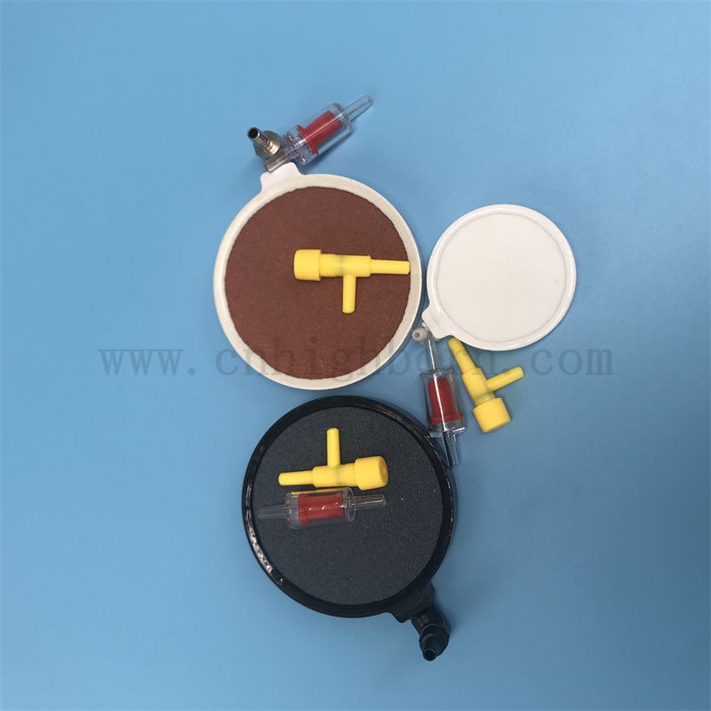 Круглый аэрационный насос Керамический пузырьковый воздушный камни для аквариумного аквариума