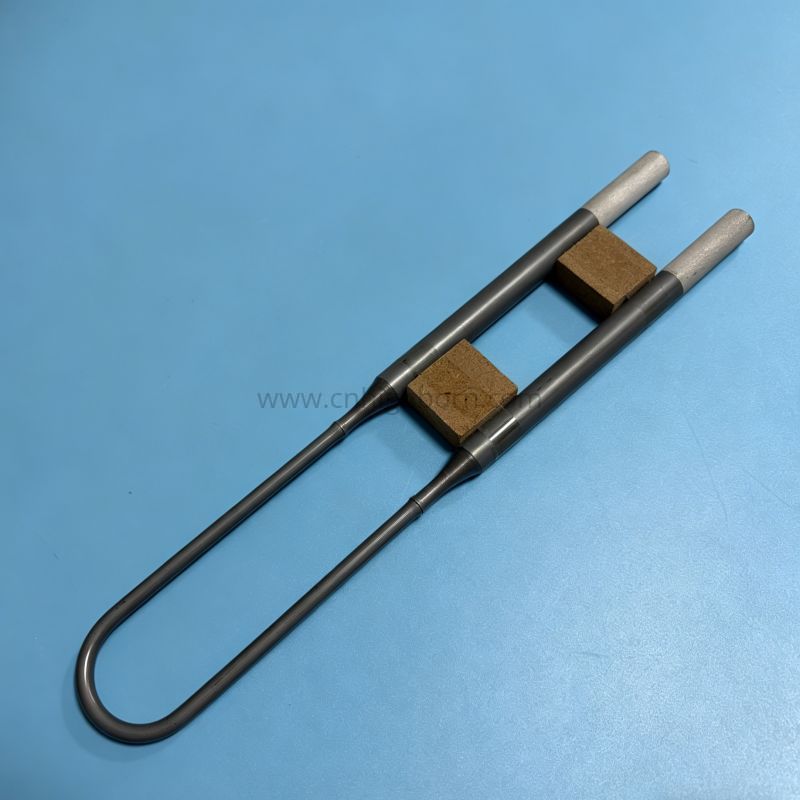U-образный керамический нагревательный стержень из карбида кремния SiC