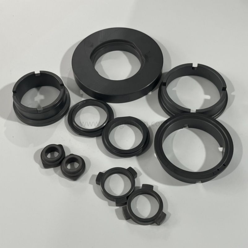  Silicon Carbide Ceramic Ring SSIC Ceramic Components Parts